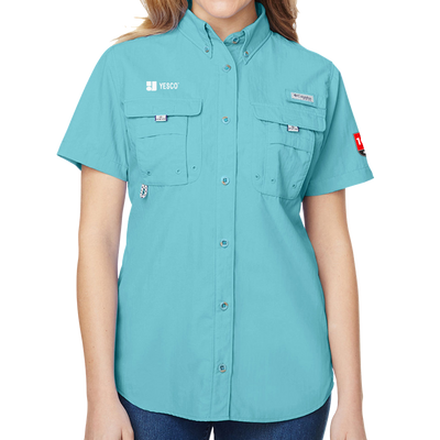 100 Years - Columbia Ladies' Bahama™ Short-Sleeve Shirt