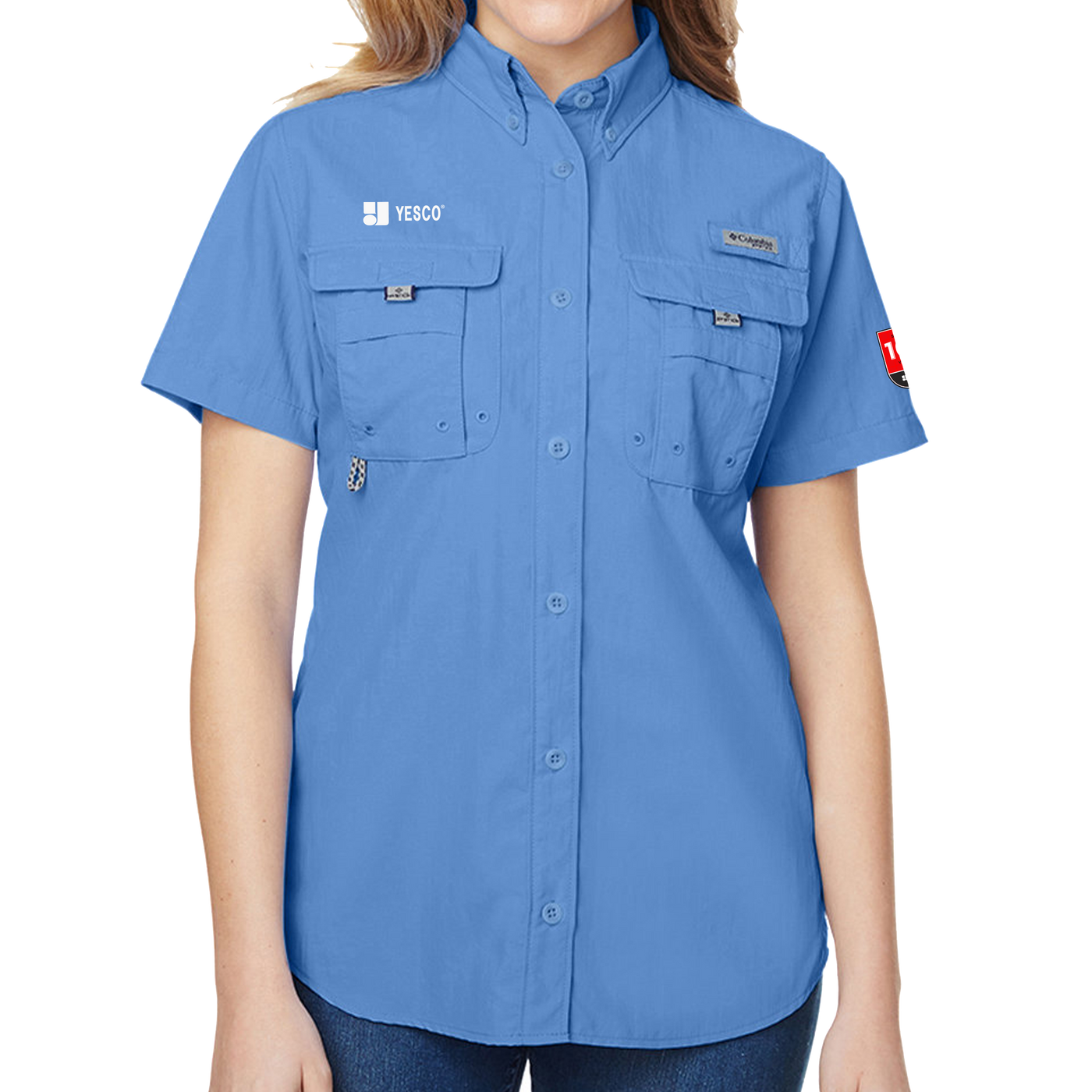 100 Years - Columbia Ladies' Bahama™ Short-Sleeve Shirt