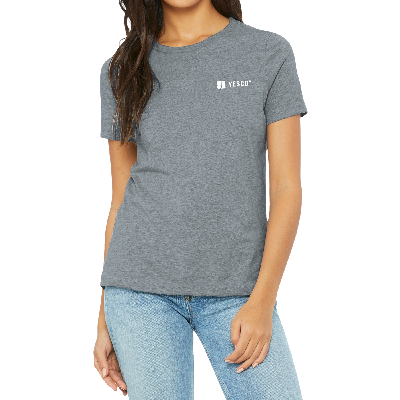 YESCO CANADA - BELLA+CANVAS® Women’s Relaxed CVC Tee