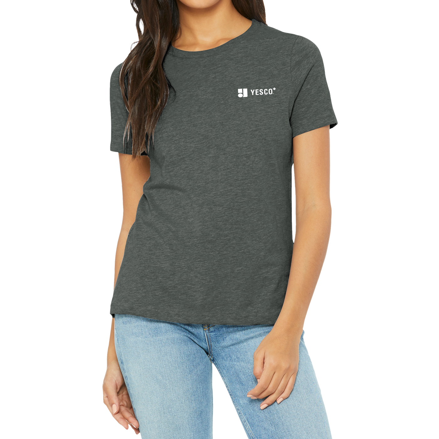 YESCO CANADA - BELLA+CANVAS® Women’s Relaxed CVC Tee