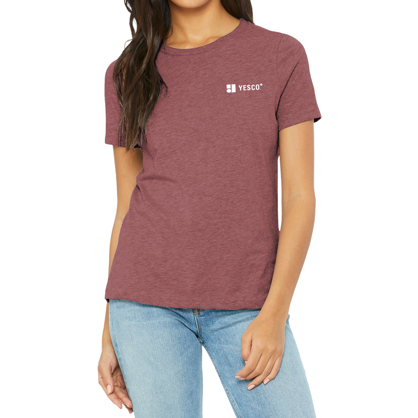 YESCO CANADA - BELLA+CANVAS® Women’s Relaxed CVC Tee