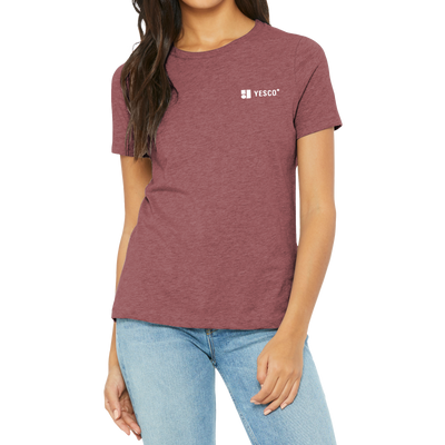 YESCO CANADA - BELLA+CANVAS® Women’s Relaxed CVC Tee