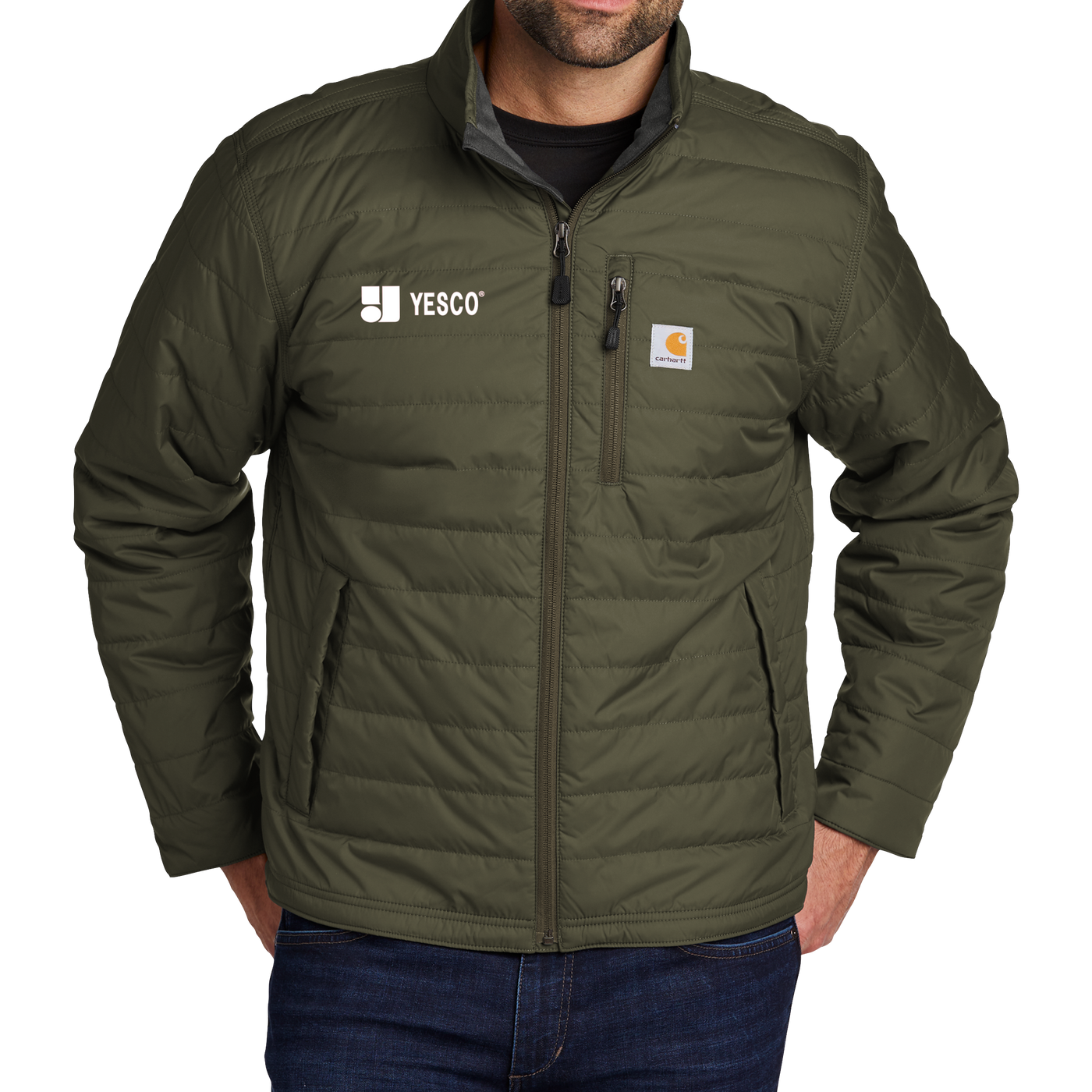 Carhartt gilliam jacket moss hot sale