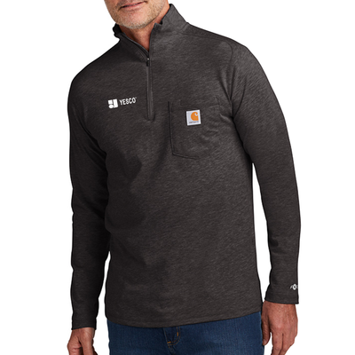 Carhartt Force® 1/4-Zip Long Sleeve T-Shirt