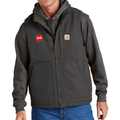 100 Years - Carhartt® Sherpa-Lined Mock Neck Vest