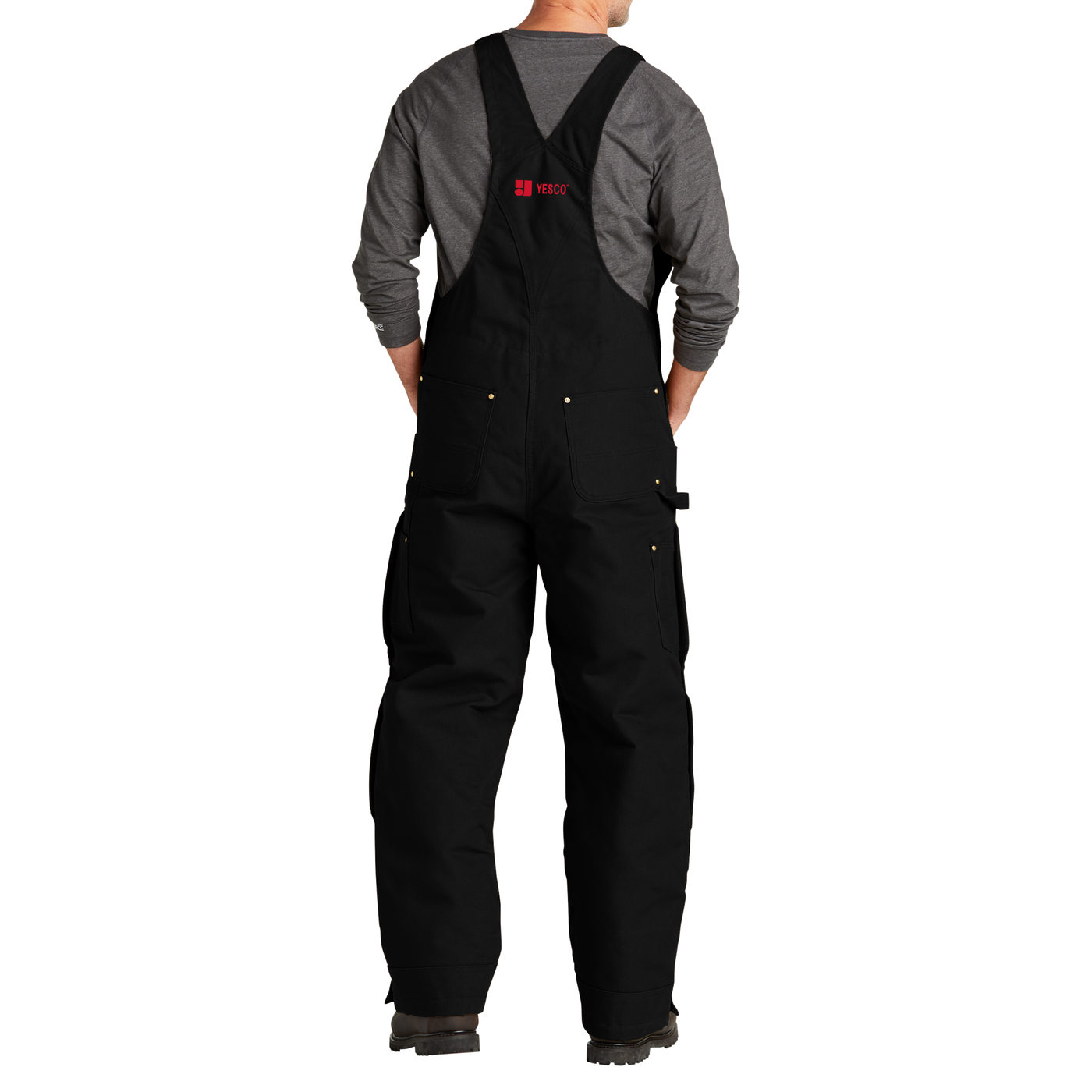 Carhartt® Firm Duck Insulated Bib Overalls