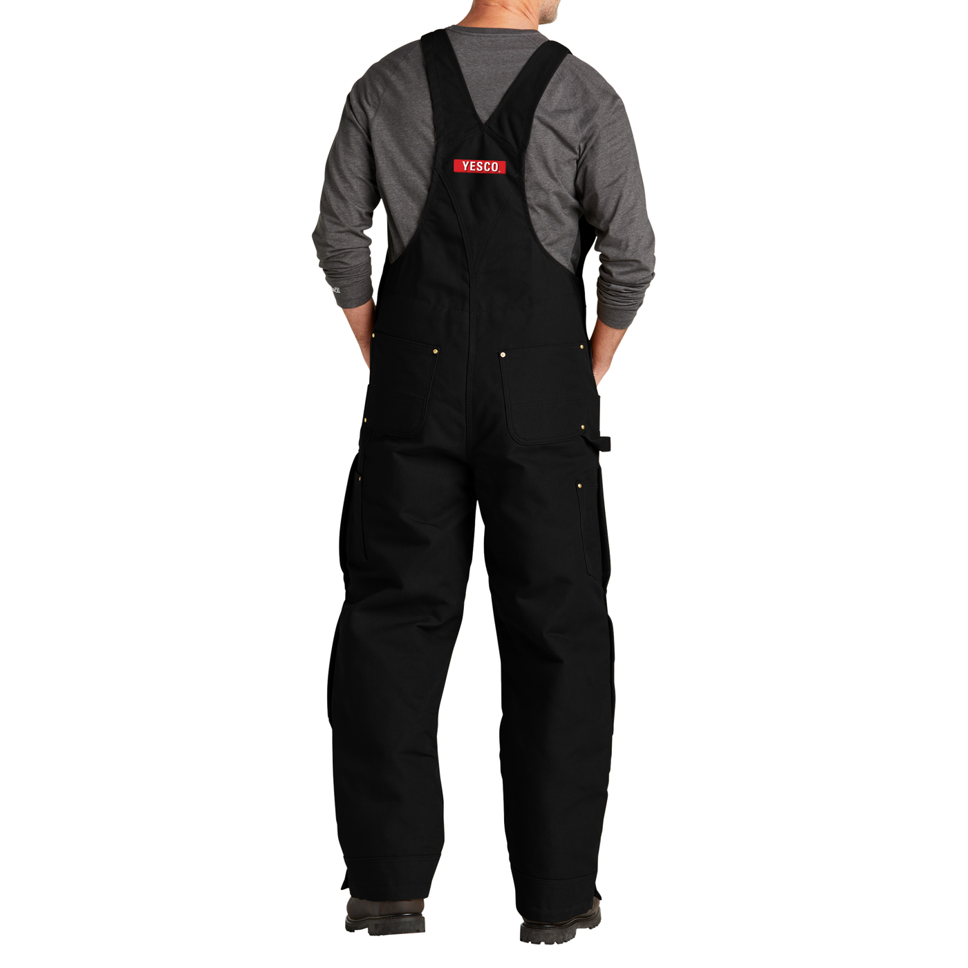 Carhartt Men's Firm Duck Insulated Bib Overalls