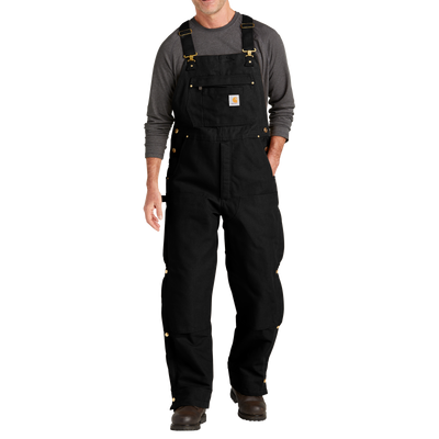 Carhartt® Firm Duck Insulated Bib Overalls