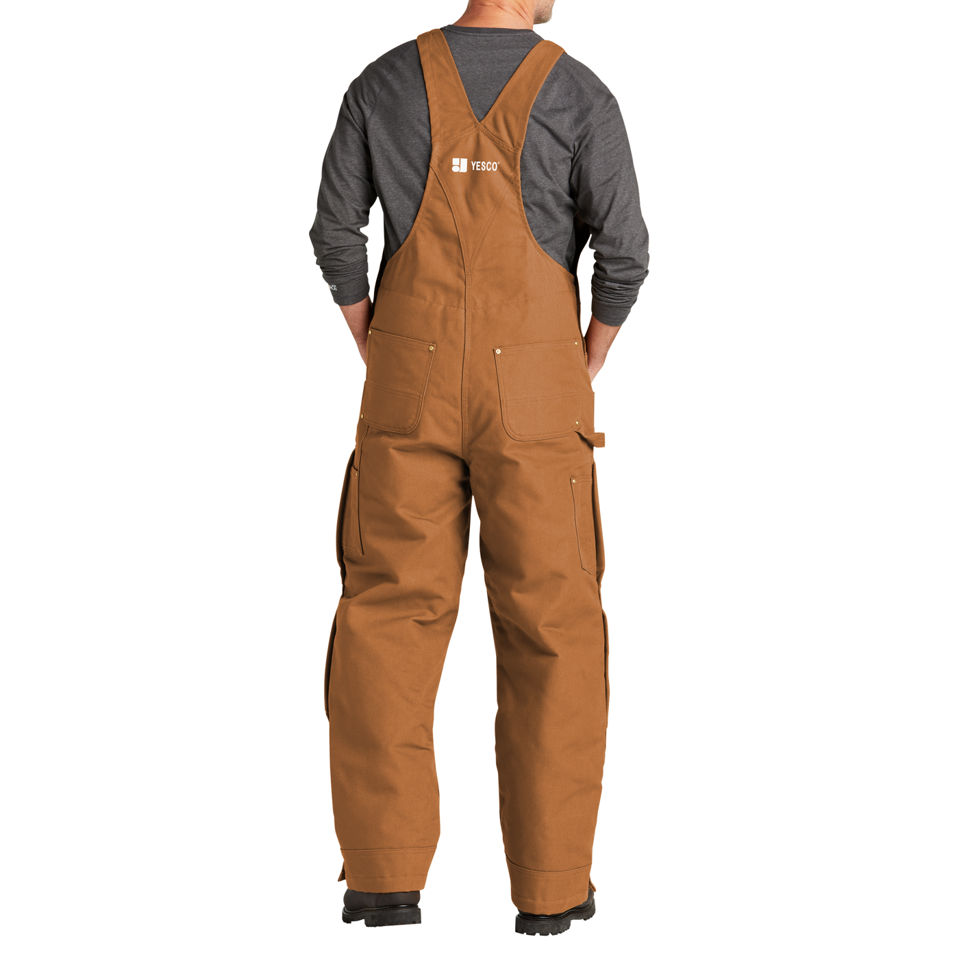 Carhartt® Firm Duck Insulated Bib Overalls