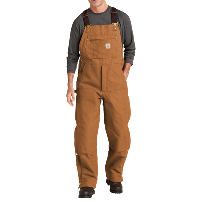 Carhartt® Firm Duck Insulated Bib Overalls