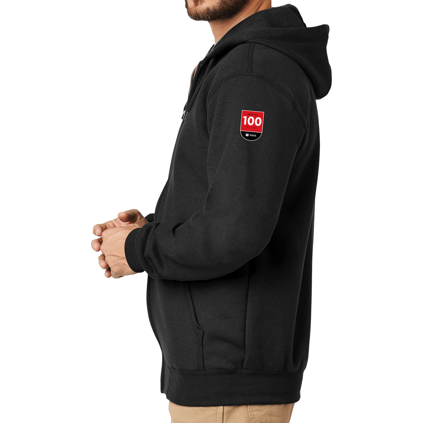 100 Years- Carhartt Midweight Hooded Zip-Front Sweatshirt