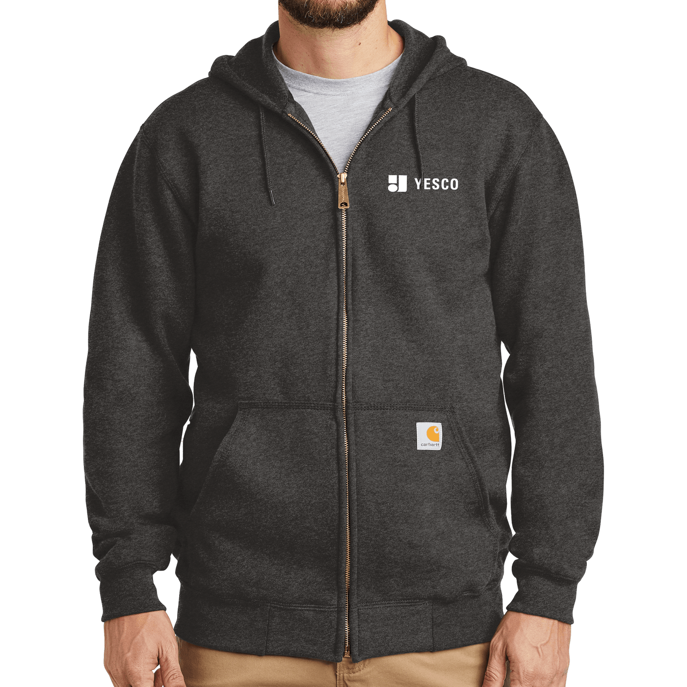 Carhartt Midweight Hooded Zip-Front Sweatshirt