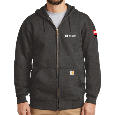 100 Years- Carhartt Midweight Hooded Zip-Front Sweatshirt