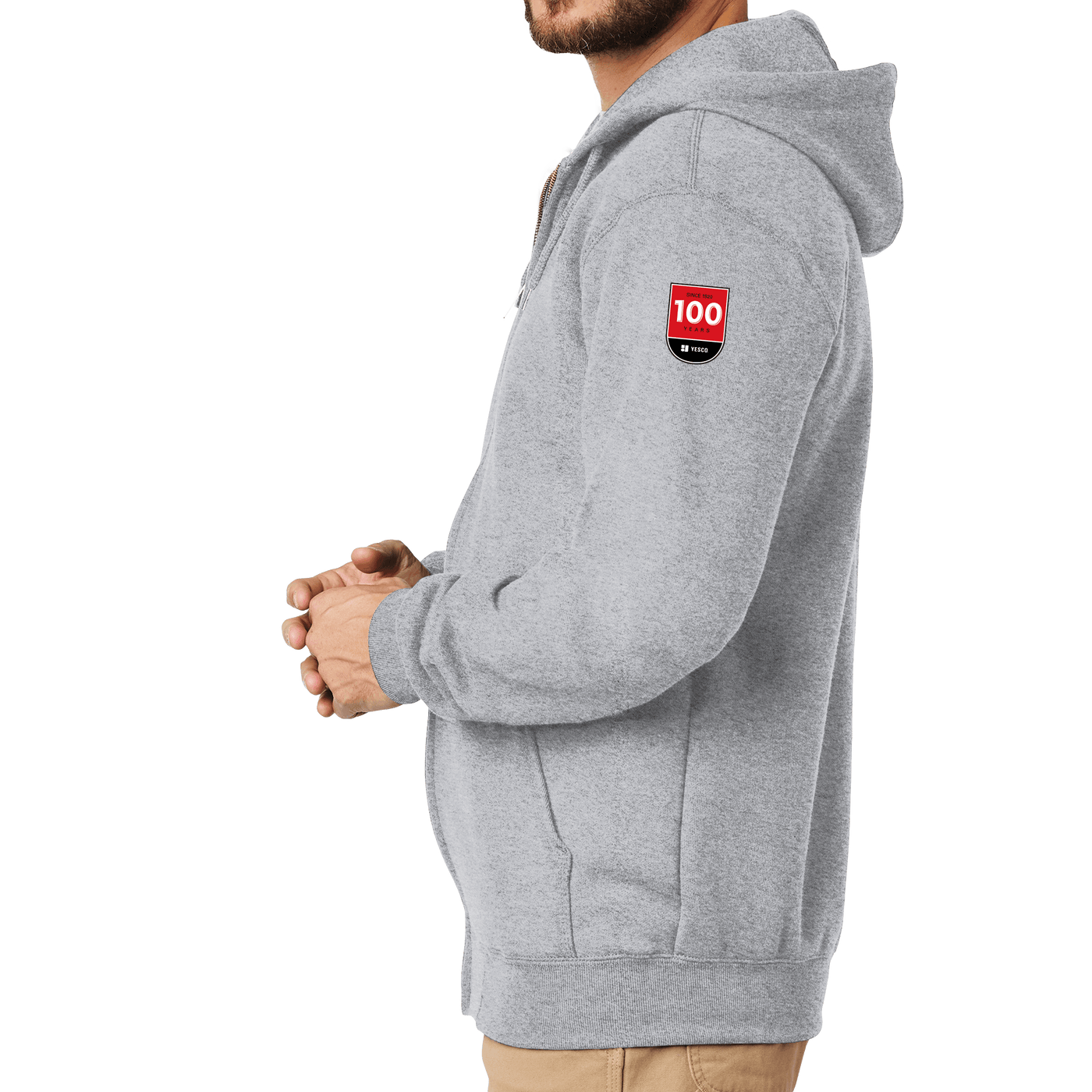 100 Years- Carhartt Midweight Hooded Zip-Front Sweatshirt