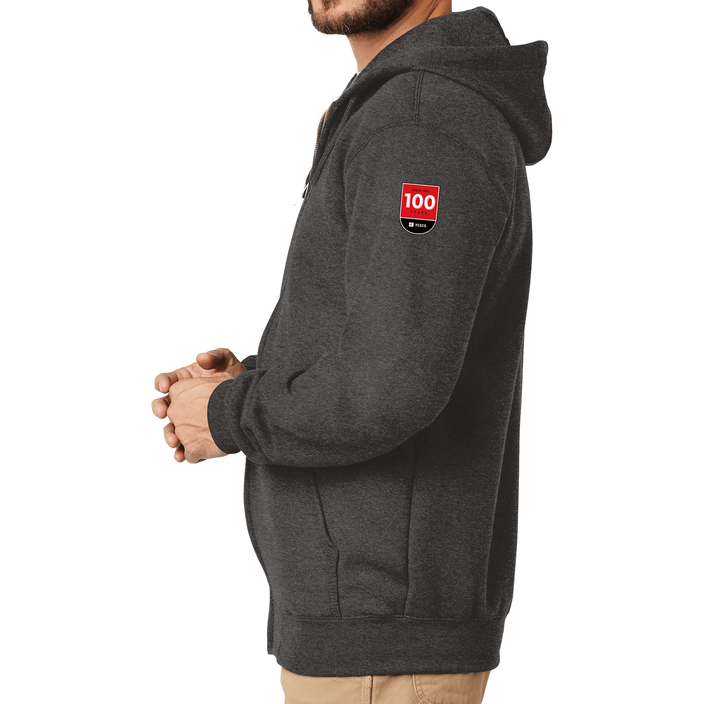 100 Years- Carhartt Midweight Hooded Zip-Front Sweatshirt