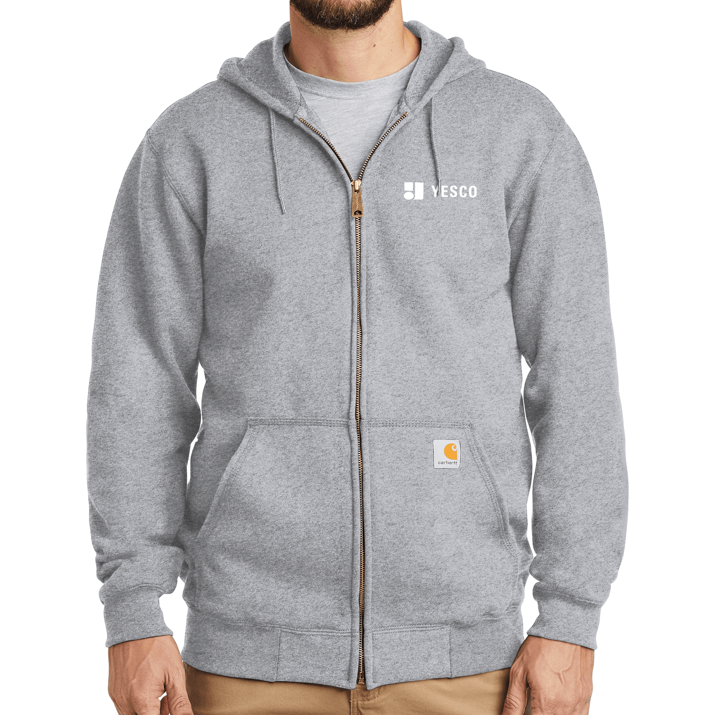 Carhartt Midweight Hooded Zip-Front Sweatshirt