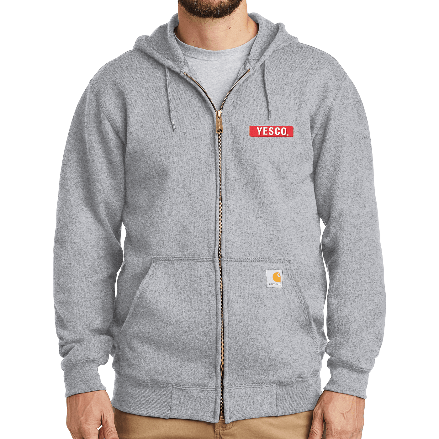 Outdoor- Carhartt Midweight Hooded Zip-Front Sweatshirt