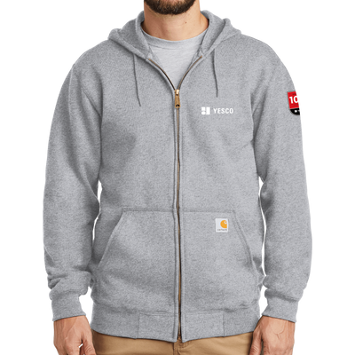 100 Years- Carhartt Midweight Hooded Zip-Front Sweatshirt