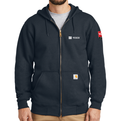 100 Years- Carhartt Midweight Hooded Zip-Front Sweatshirt