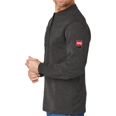 100 Years - Carhartt® Long Sleeve Henley T-Shirt