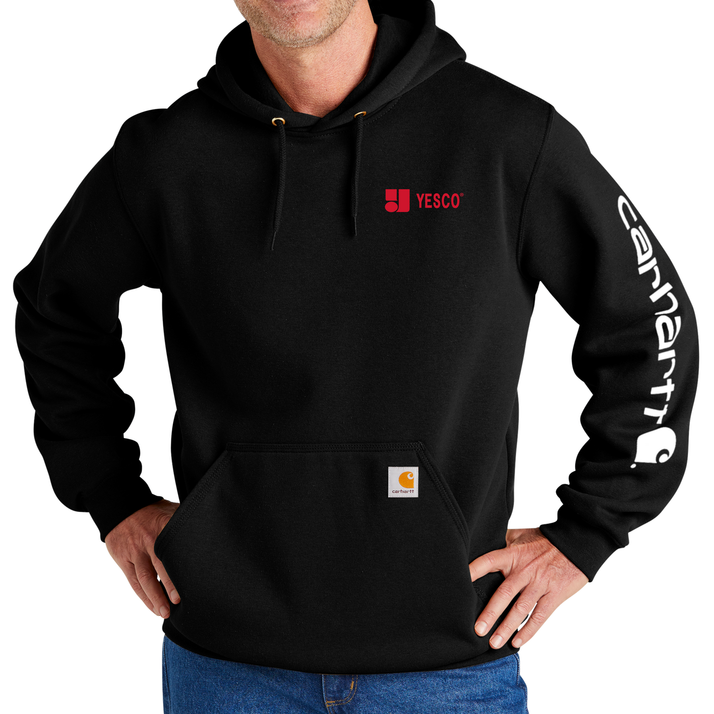 Carhartt® Midweight Hooded Logo Sweatshirt