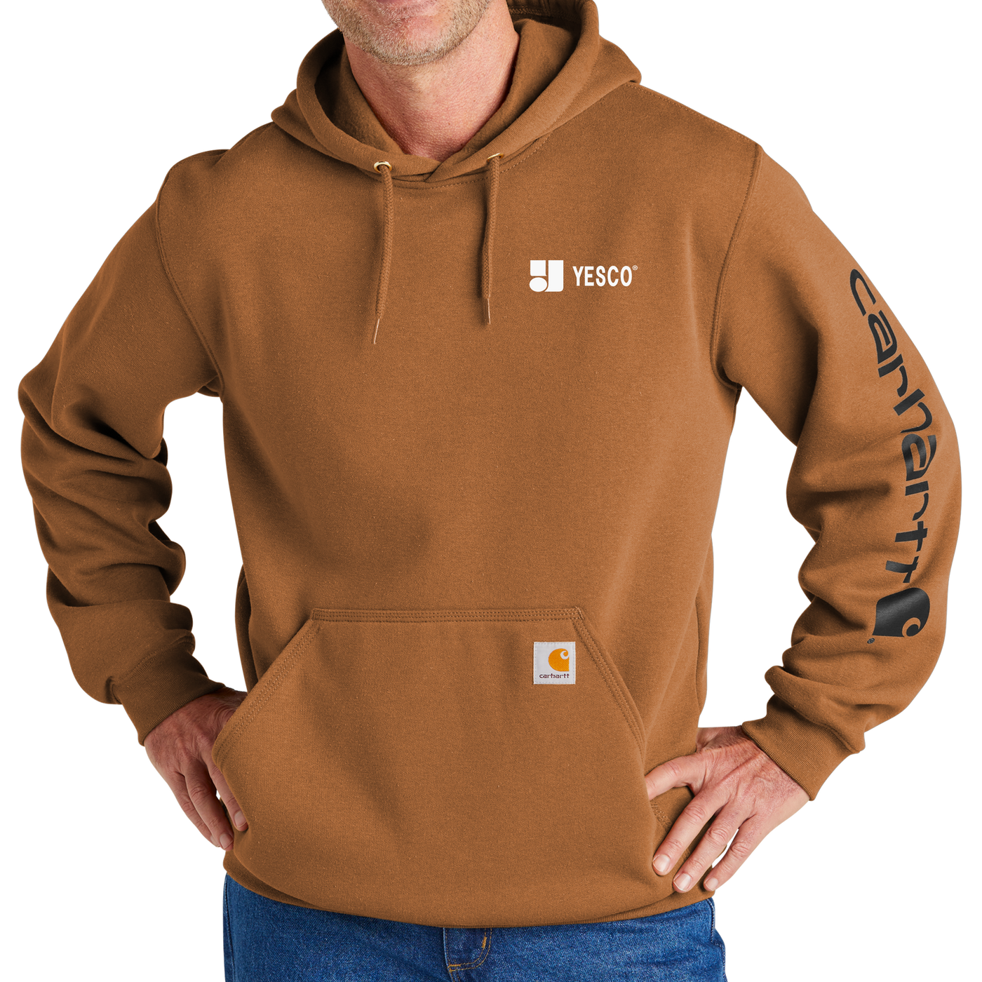 Carhartt® Midweight Hooded Logo Sweatshirt