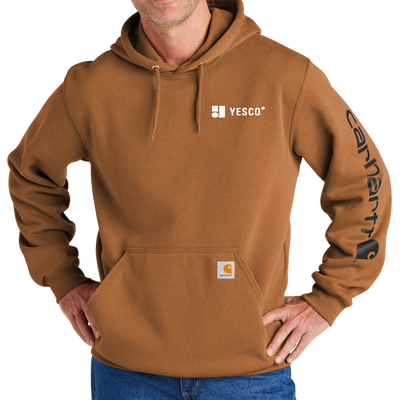 YESCO Canada - Carhartt® Midweight Hooded Logo Sweatshirt