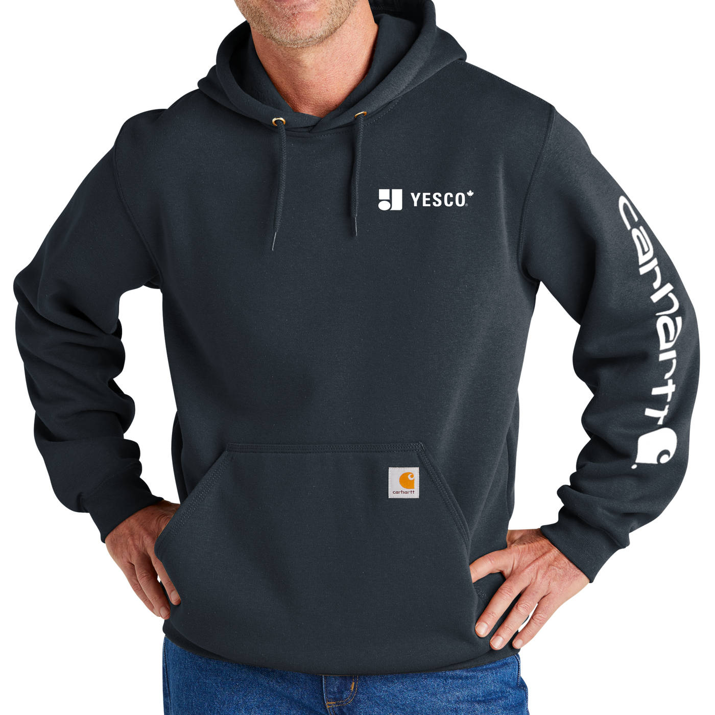 YESCO Canada - Carhartt® Midweight Hooded Logo Sweatshirt – YESCO
