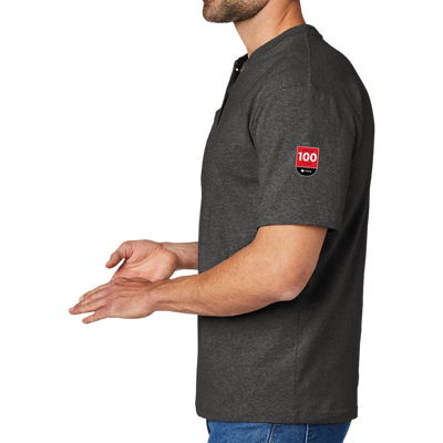 100 Years - Carhartt® Short Sleeve Henley T-Shirt