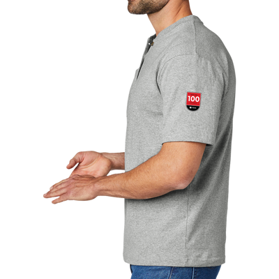 100 Years - Carhartt® Short Sleeve Henley T-Shirt