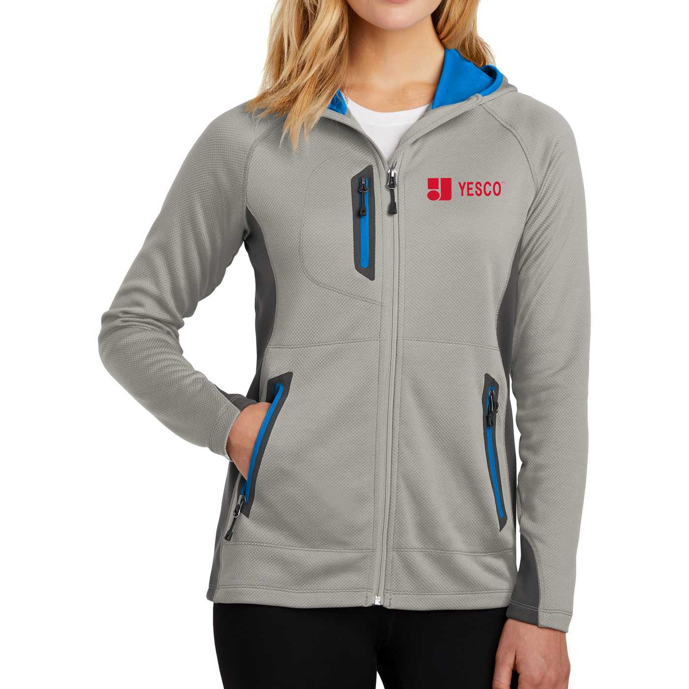 Eddie Bauer ® Ladies Sport Hooded Full-Zip Fleece Jacket