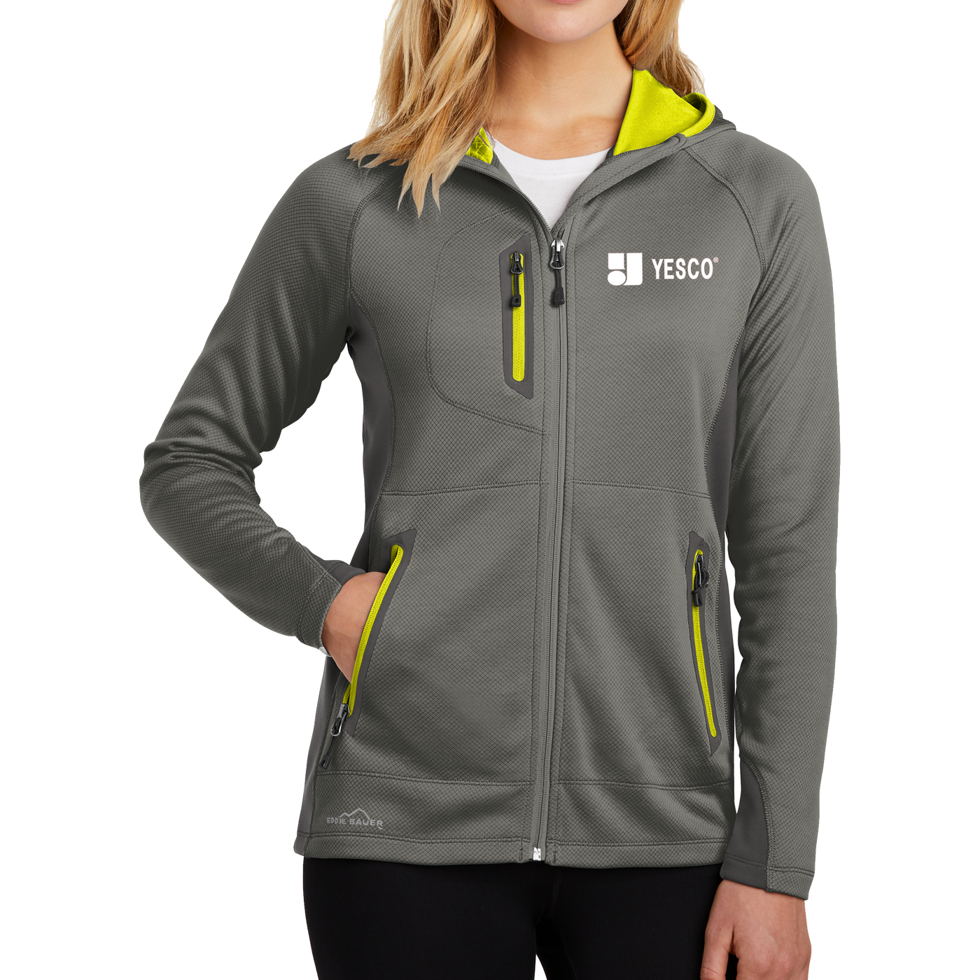 Eddie Bauer ® Ladies Sport Hooded Full-Zip Fleece Jacket