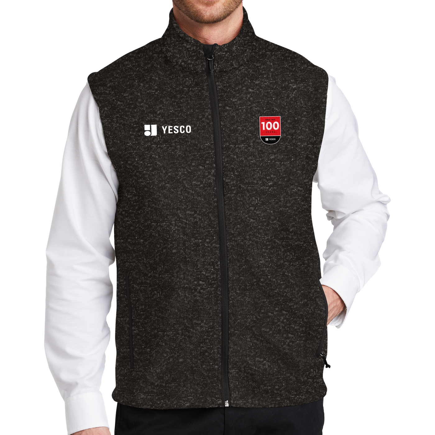 100 Years- Port Authority Sweater Fleece Vest