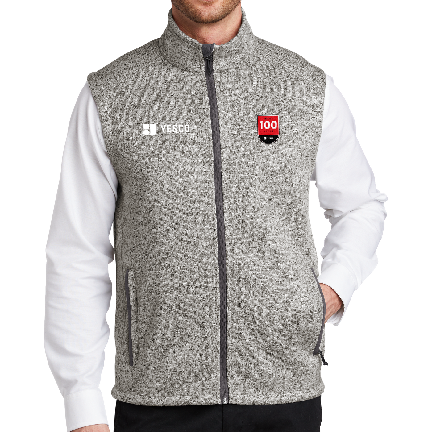 100 Years- Port Authority Sweater Fleece Vest