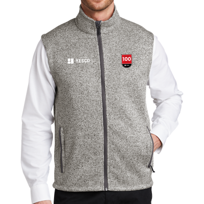 100 Years- Port Authority Sweater Fleece Vest