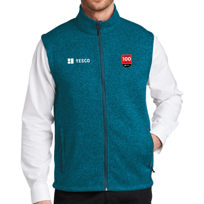 100 Years- Port Authority Sweater Fleece Vest