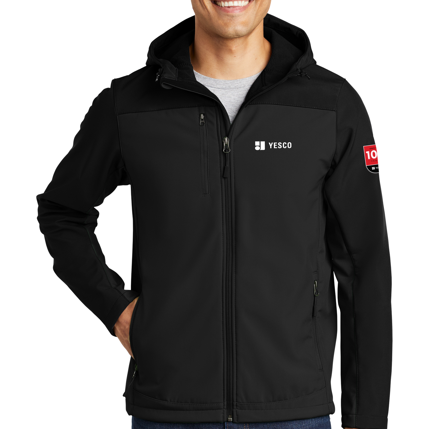 100 Years - Port Authority® Hooded Core Soft Shell Jacket