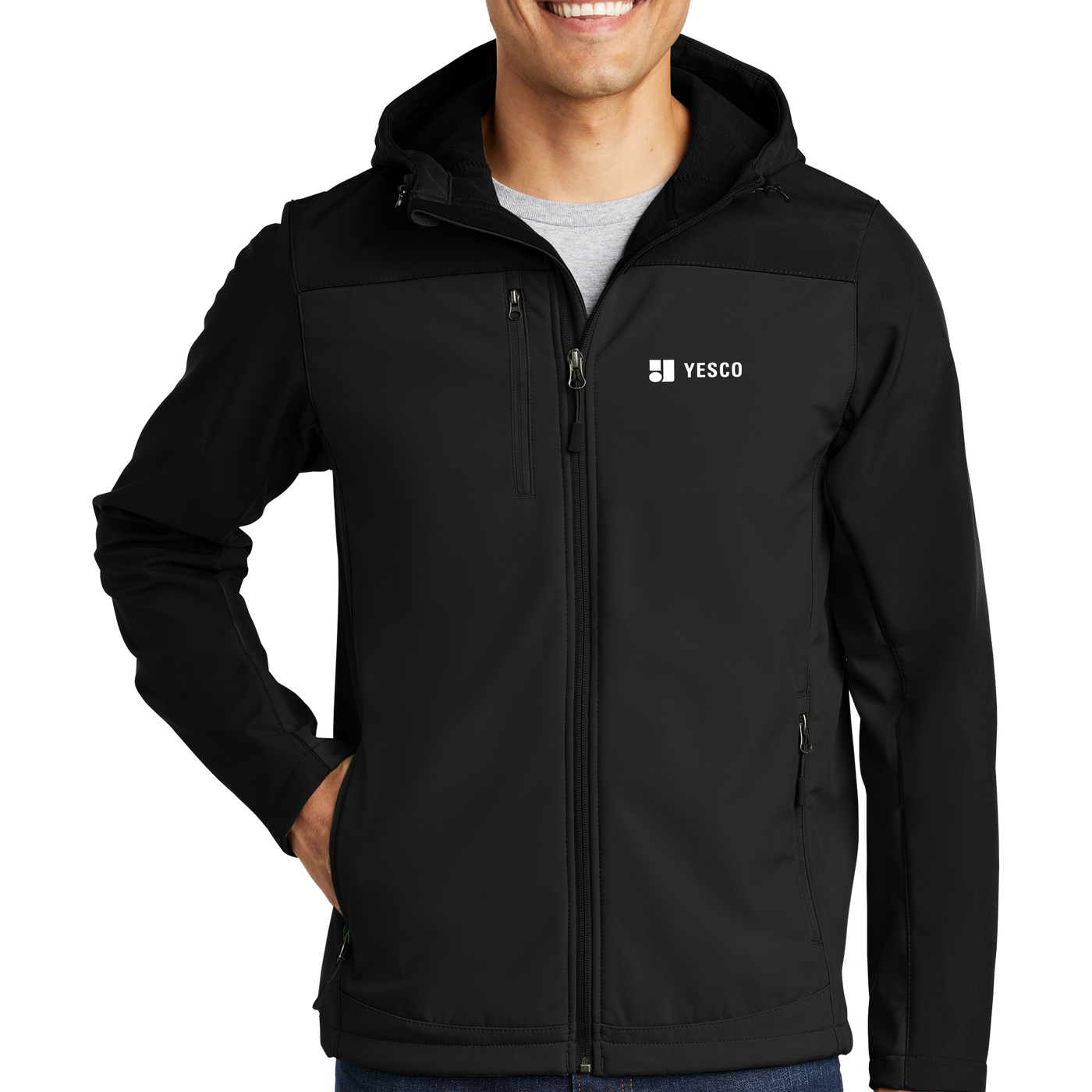 Port Authority® Hooded Core Soft Shell Jacket