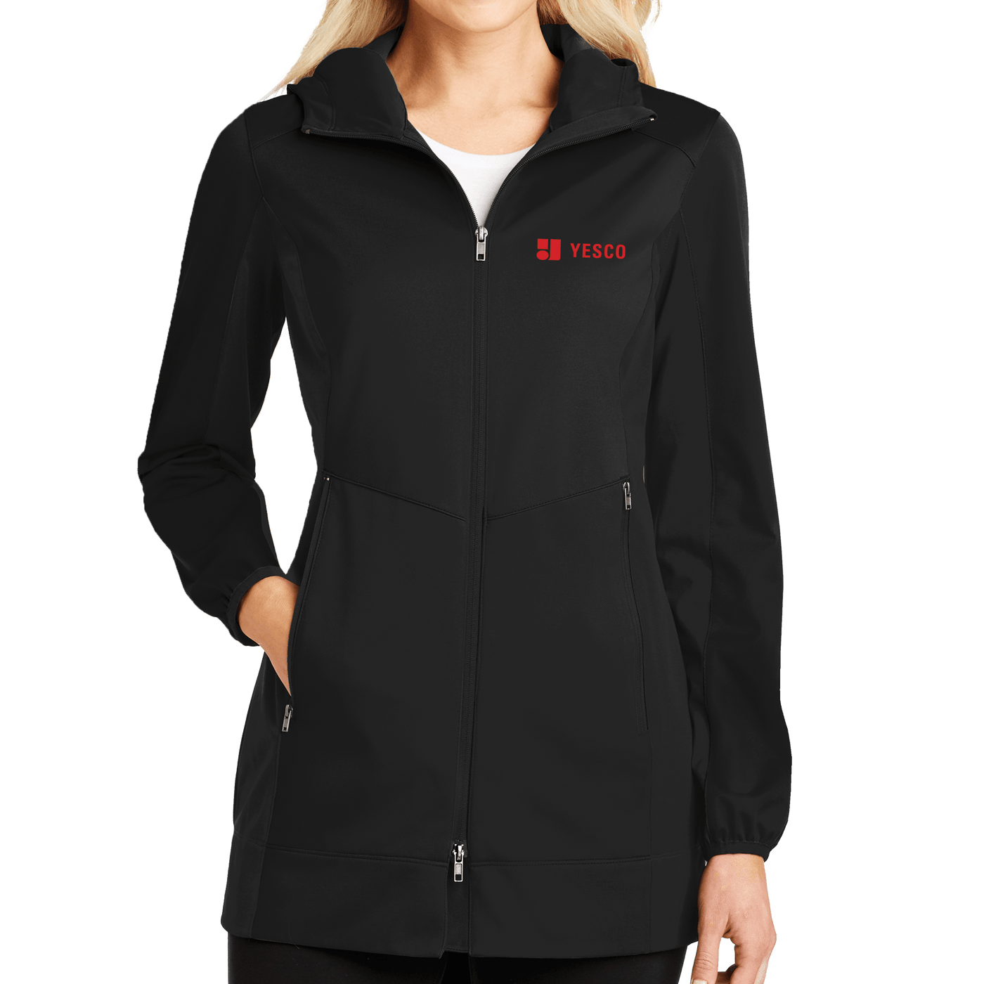 Port Authority Ladies Active Hooded Soft Shell Jacket