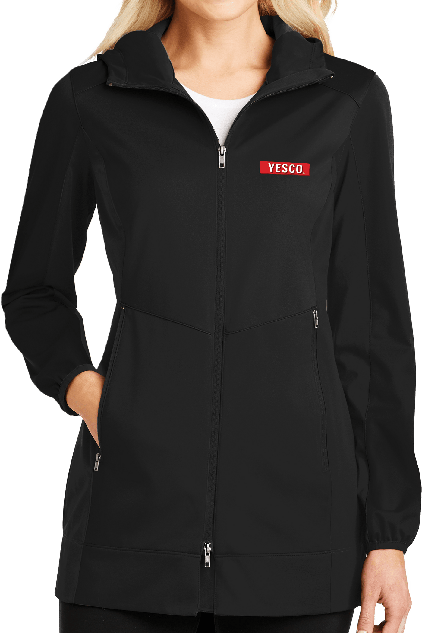 Outdoor- Port Authority Ladies Active Hooded Soft Shell Jacket