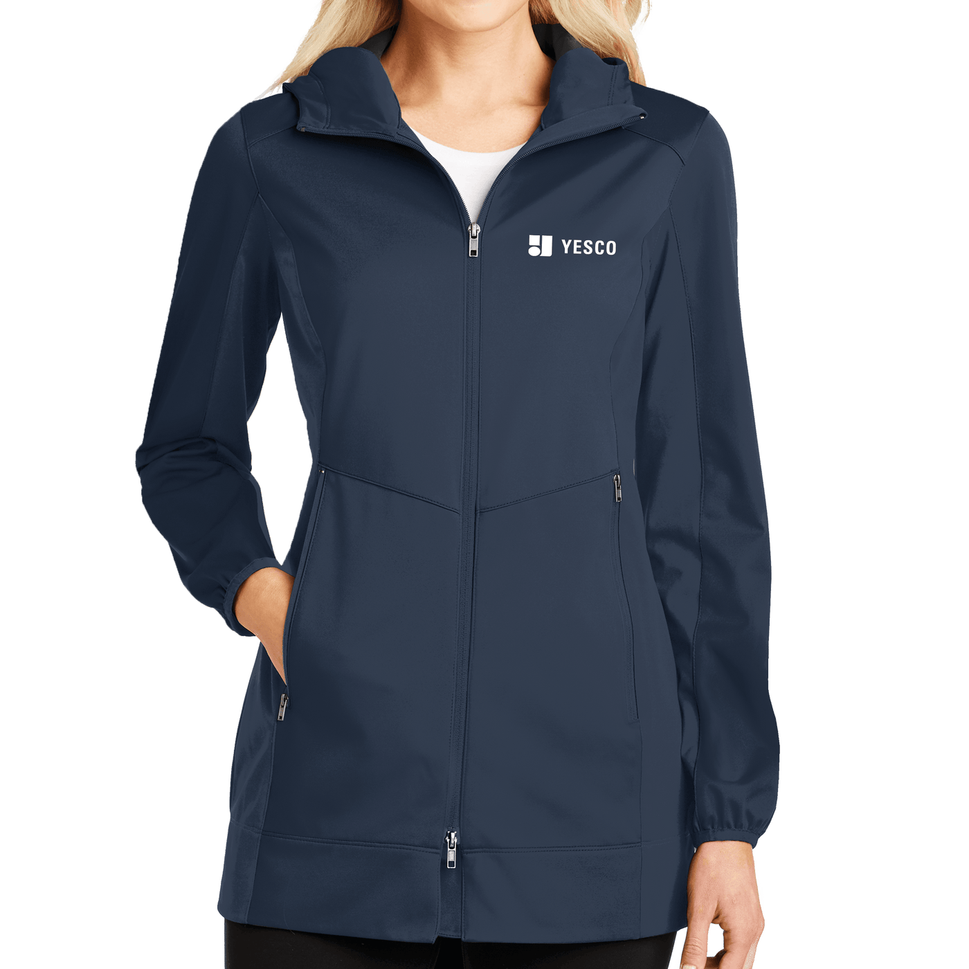 Port Authority Ladies Active Hooded Soft Shell Jacket