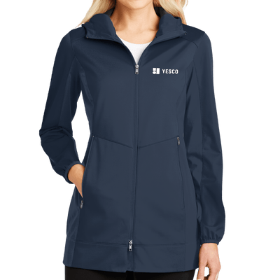 Port Authority Ladies Active Hooded Soft Shell Jacket