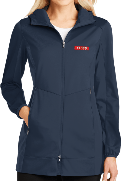 Outdoor- Port Authority Ladies Active Hooded Soft Shell Jacket