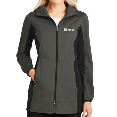 Port Authority Ladies Active Hooded Soft Shell Jacket