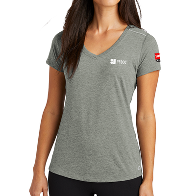 100 YEARS- OGIO ® ENDURANCE Ladies Peak V-Neck Tee