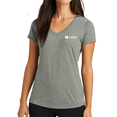 YESCO CANADA - OGIO ® ENDURANCE Ladies Peak V-Neck Tee