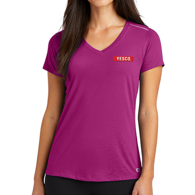 OUTDOOR - OGIO ® ENDURANCE Ladies Peak V-Neck Tee