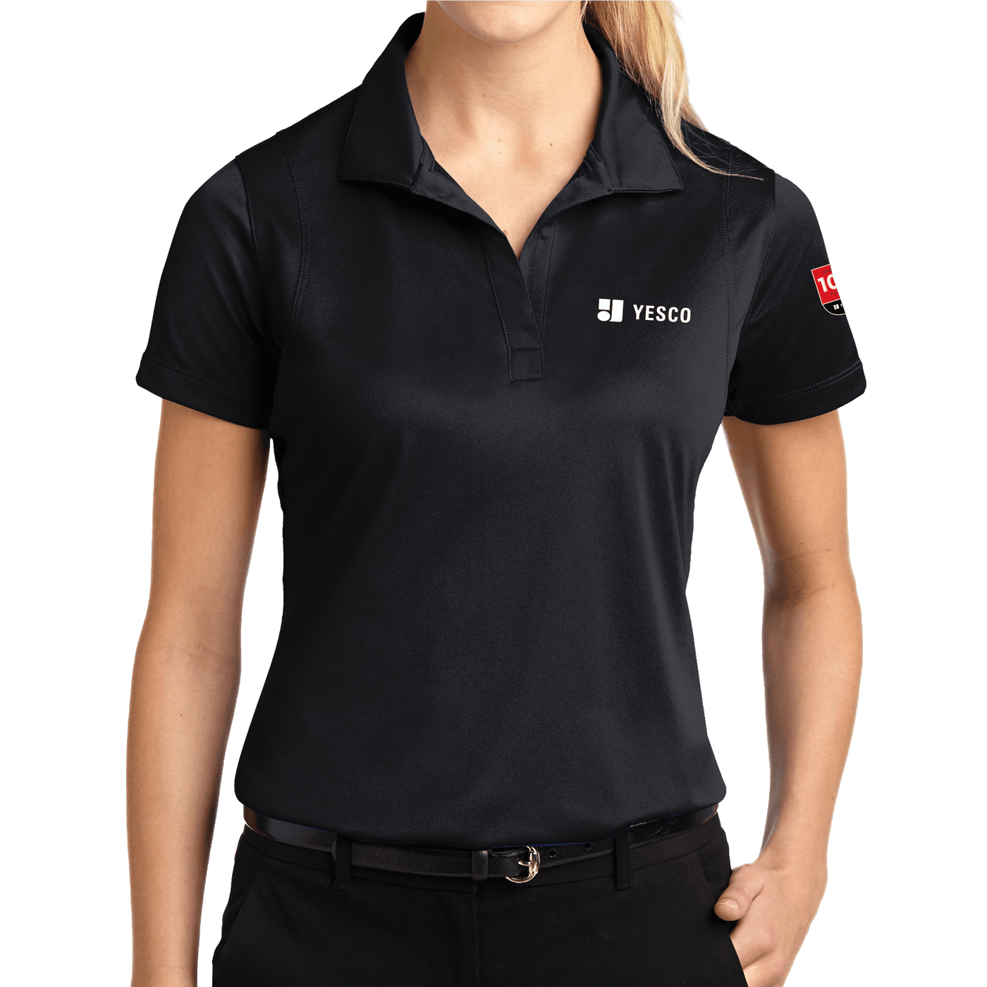 100 Years- Sport-Tek Ladies Micropique Sport-Wick Polo