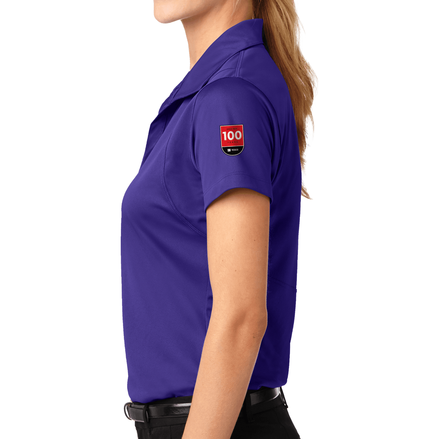 100 Years- Sport-Tek Ladies Micropique Sport-Wick Polo