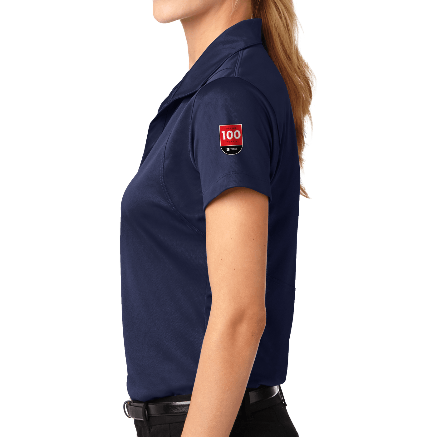 100 Years- Sport-Tek Ladies Micropique Sport-Wick Polo